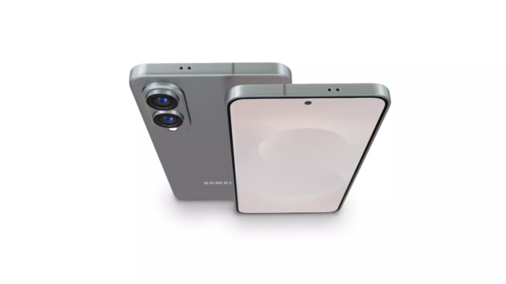 Samsung Galaxy S25 Edge Titanium Silver 3D model_3