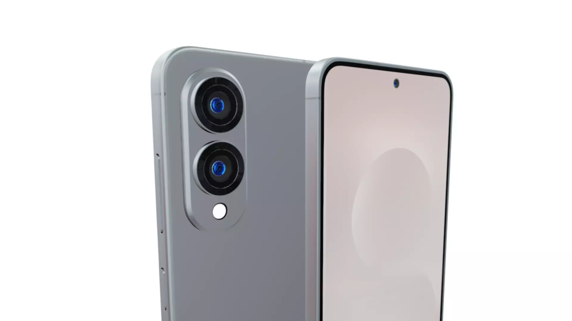 Samsung Galaxy S25 Edge Titanium Silver 3D model_7