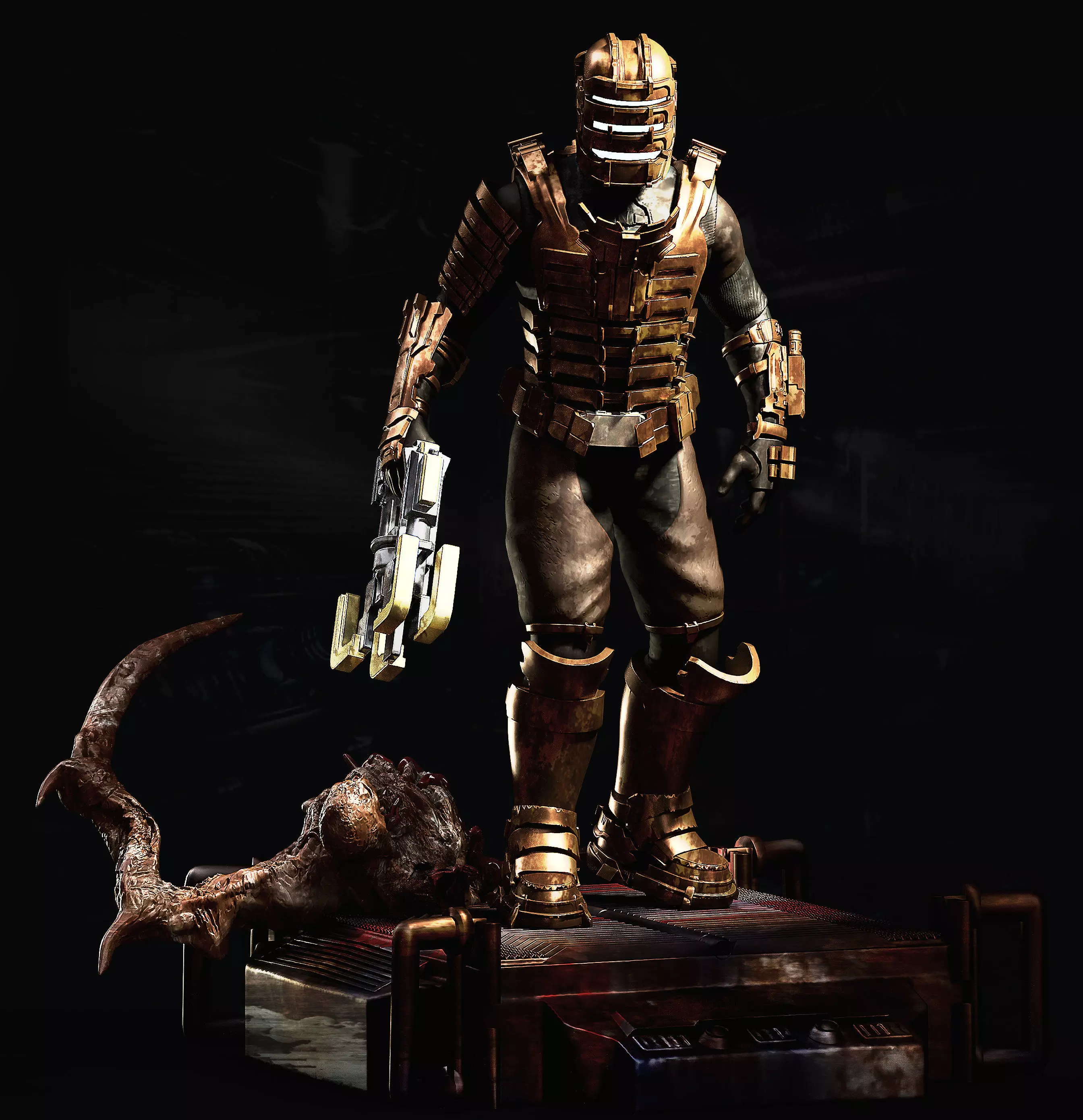 Dead Space Isaac Clarke 3D print model_1