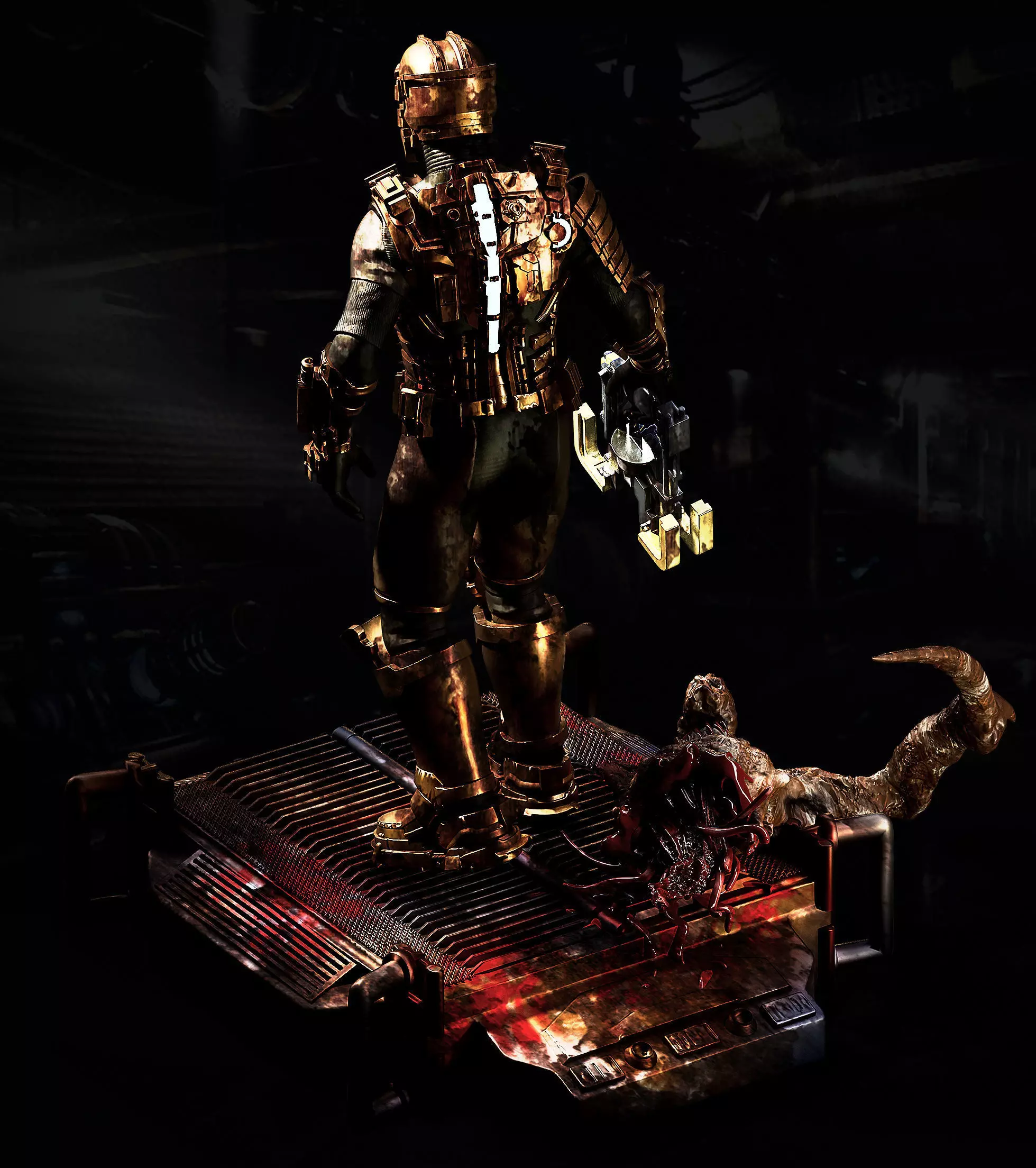 Dead Space Isaac Clarke 3D print model_4