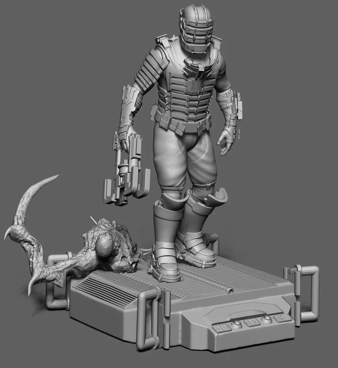 Dead Space Isaac Clarke 3D print model_5