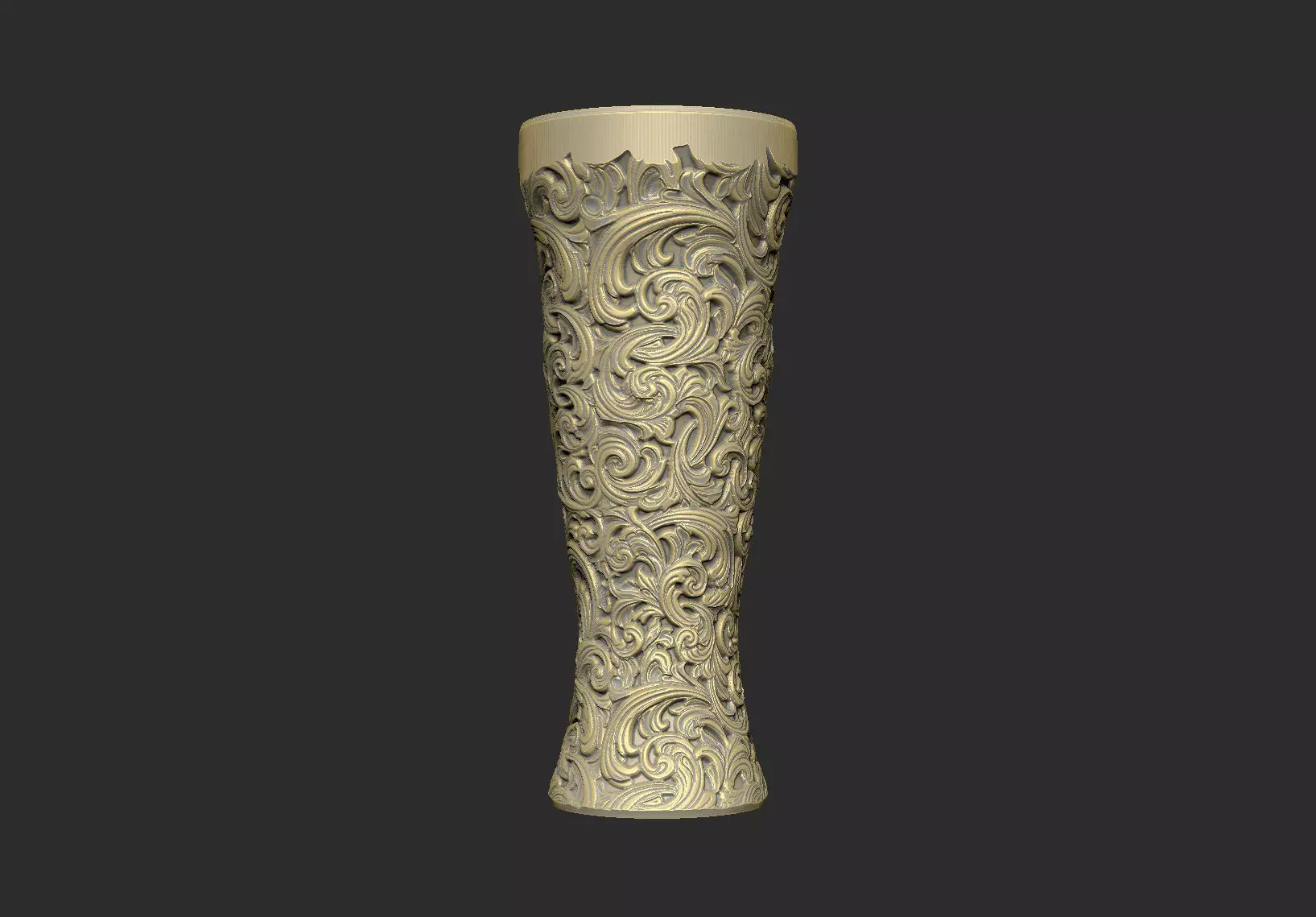 artcam cnc pattern cup trophy win champion gothic design 3D print model