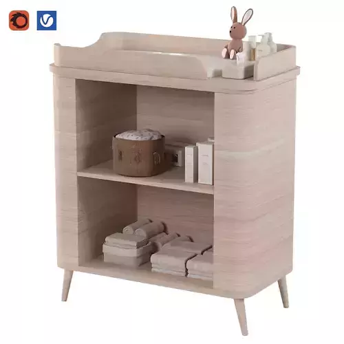 baby changing table station