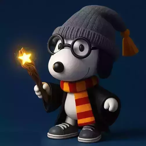 Harry Potter Snoopy 3D print model