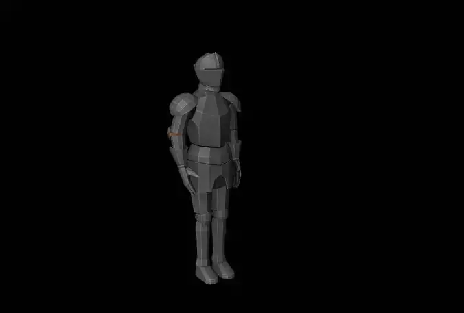 knight lowpoly