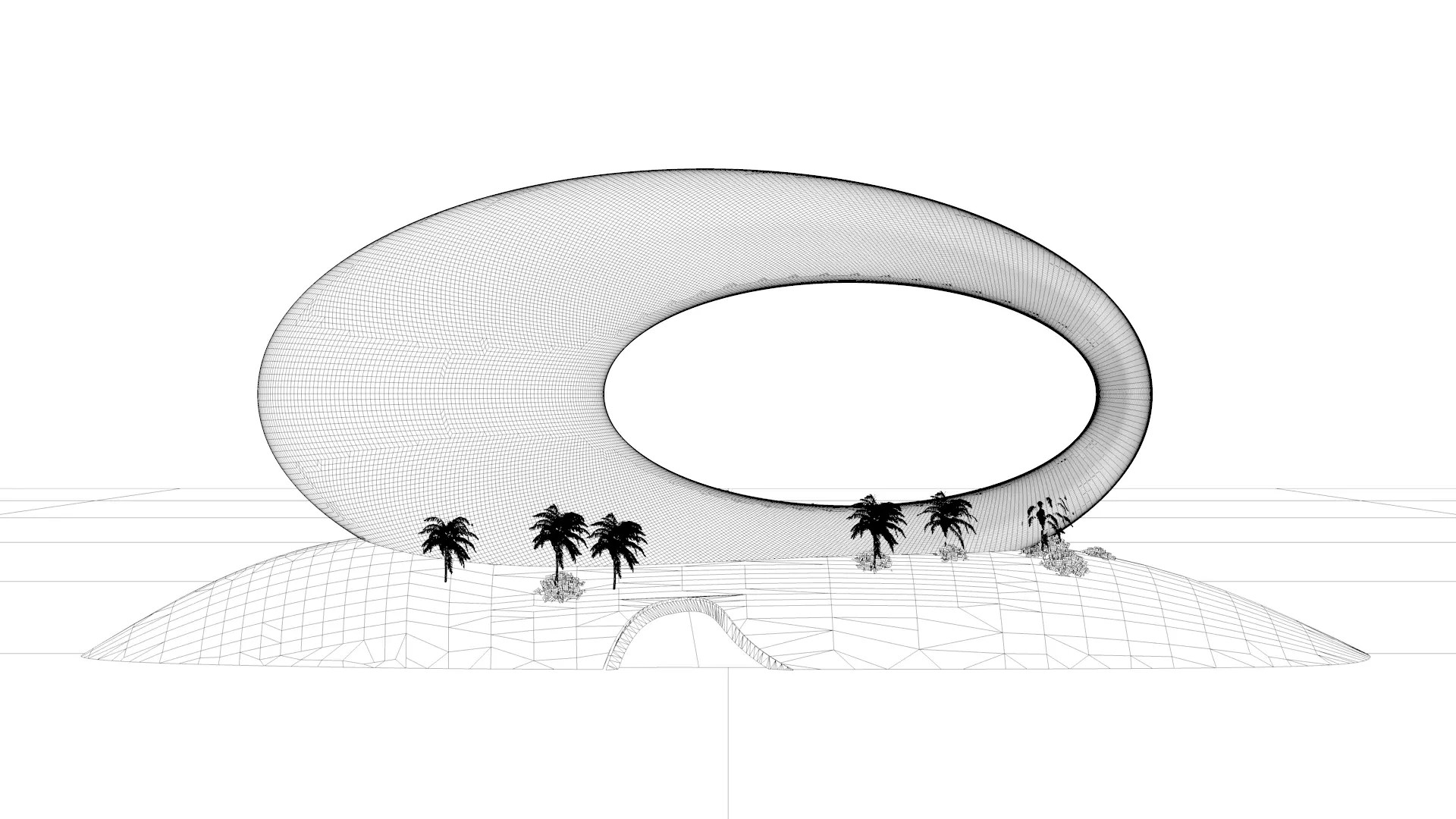 Dubai Landmark 3D Bundle Modern and Iconic Architecture 3D Model Collection_68