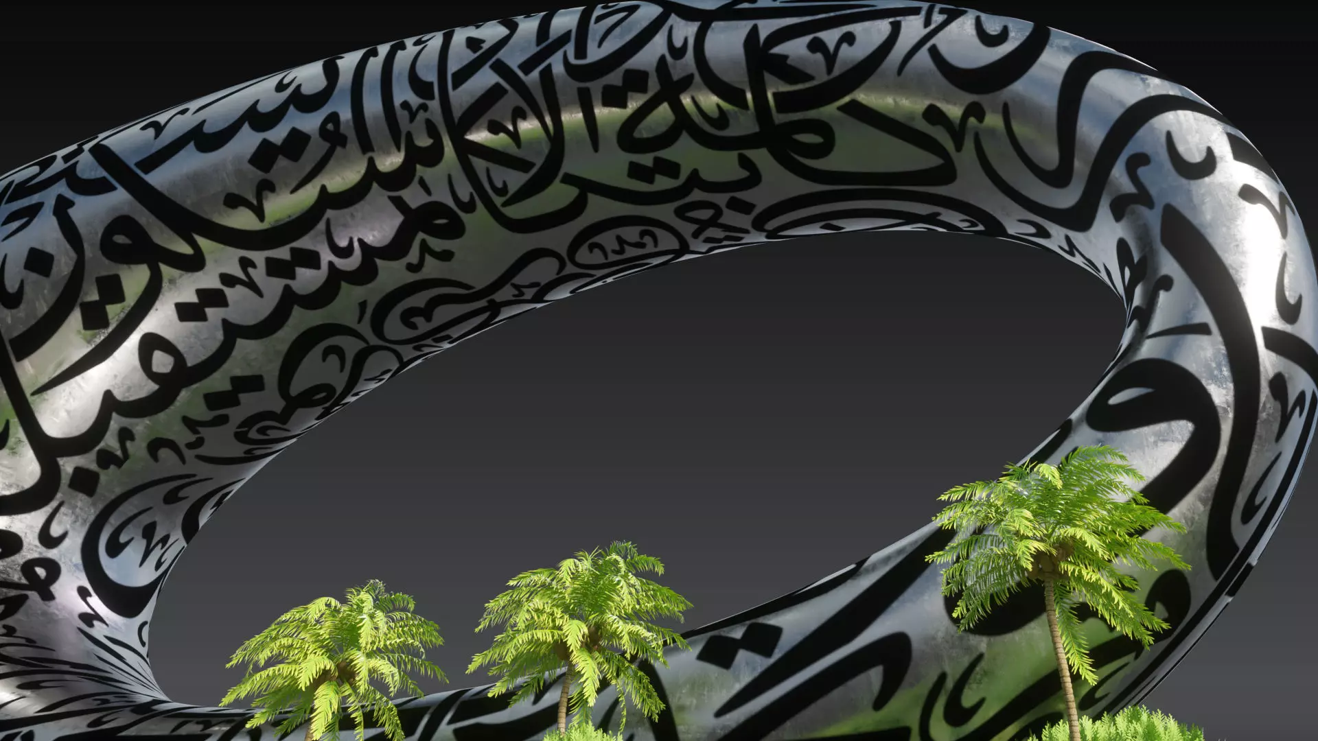 Dubai Landmark 3D Bundle Modern and Iconic Architecture 3D Model Collection_65