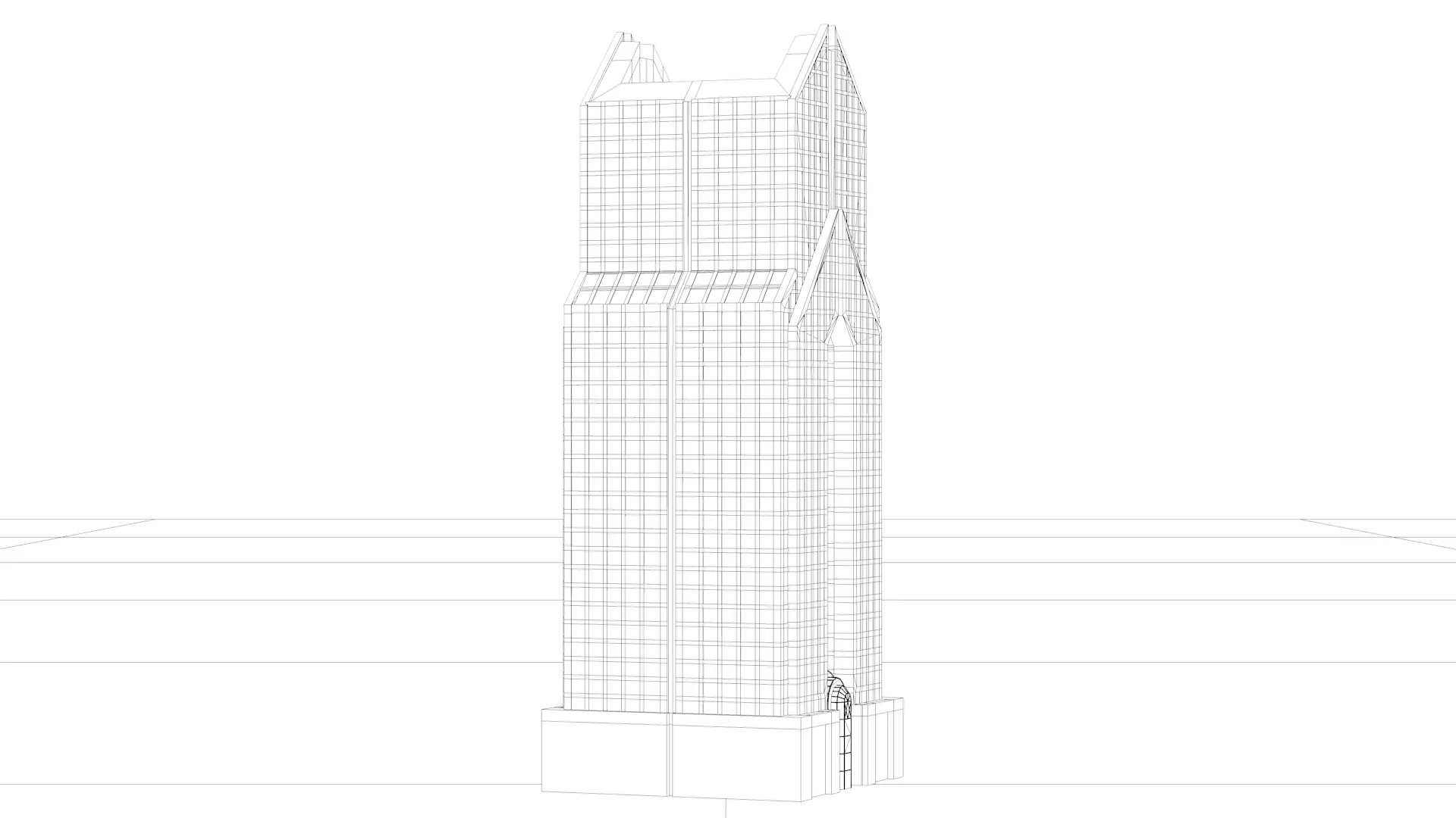 Dubai Landmark 3D Bundle Modern and Iconic Architecture 3D Model Collection_48