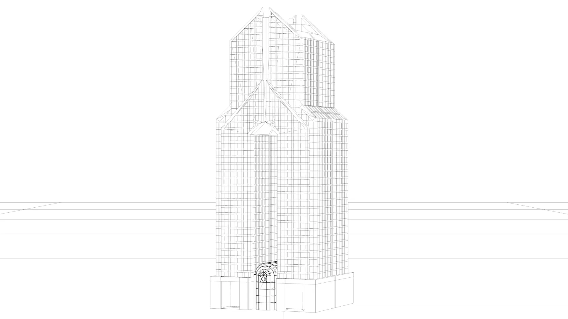 Dubai Landmark 3D Bundle Modern and Iconic Architecture 3D Model Collection_49