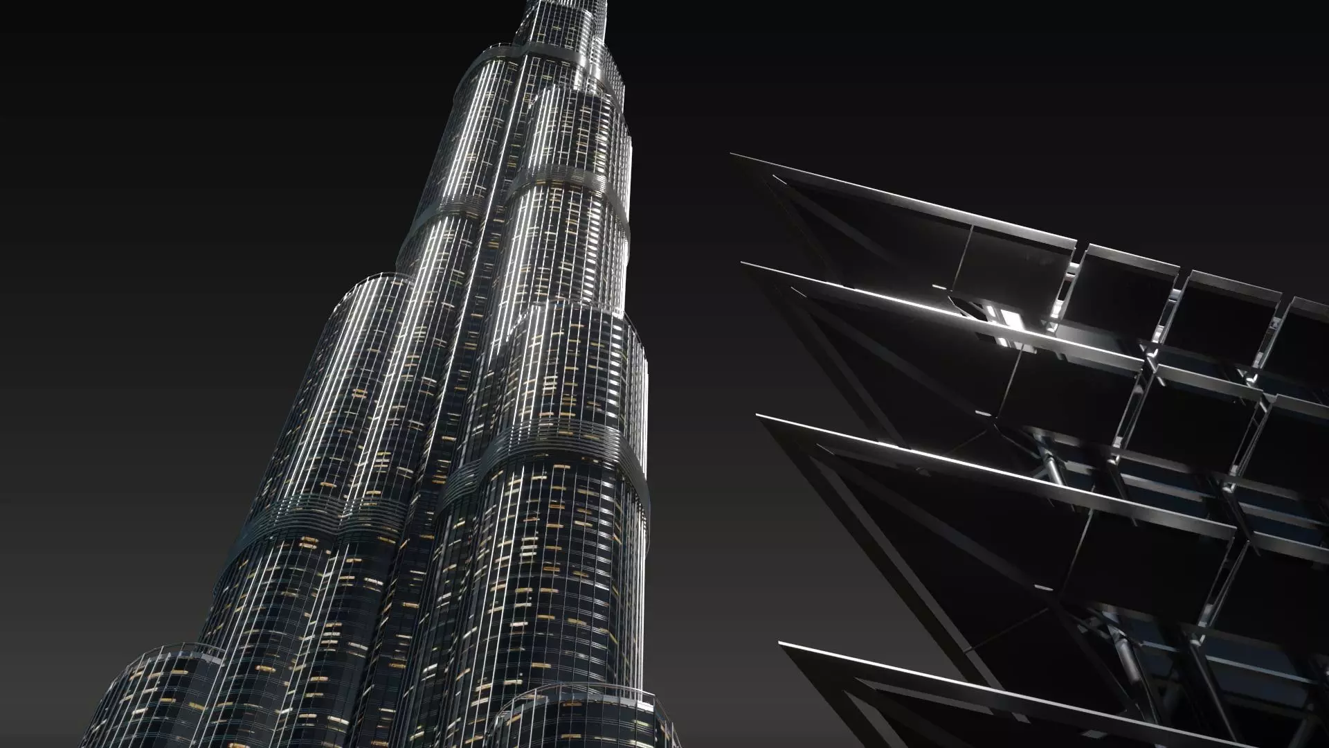 Dubai Landmark 3D Bundle Modern and Iconic Architecture 3D Model Collection_24