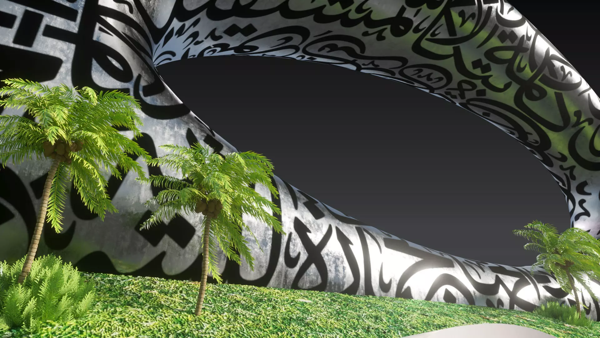 Dubai Landmark 3D Bundle Modern and Iconic Architecture 3D Model Collection_66