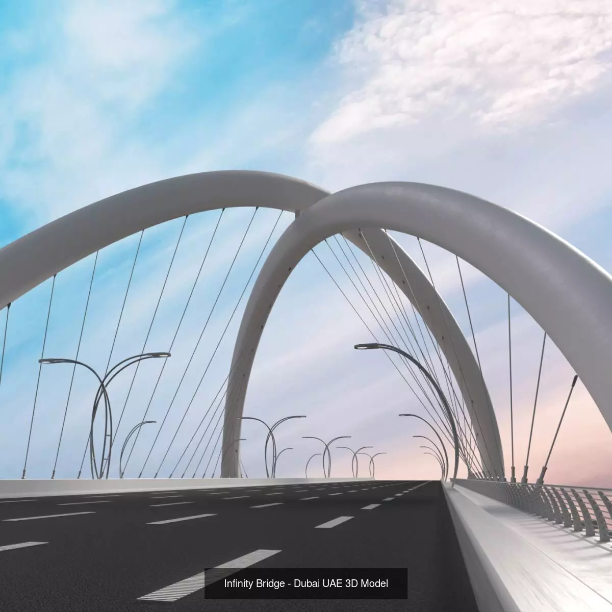 Dubai Landmark 3D Bundle Modern and Iconic Architecture 3D Model Collection_57