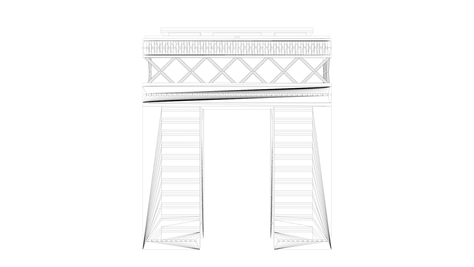 Dubai Landmark 3D Bundle Modern and Iconic Architecture 3D Model Collection_33