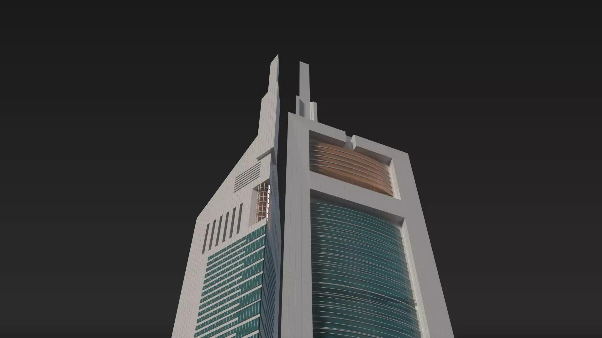 Dubai Landmark 3D Bundle Modern and Iconic Architecture 3D Model Collection_53