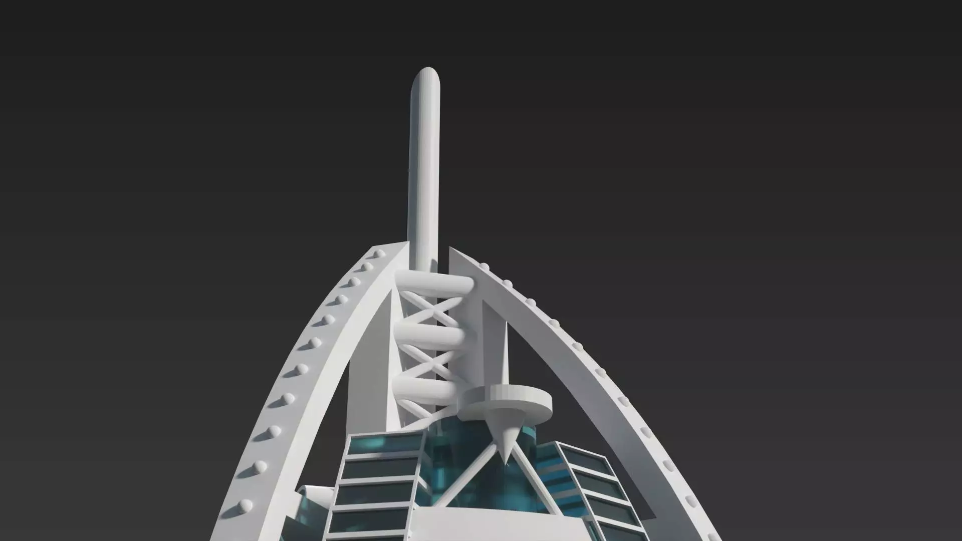 Dubai Landmark 3D Bundle Modern and Iconic Architecture 3D Model Collection_16