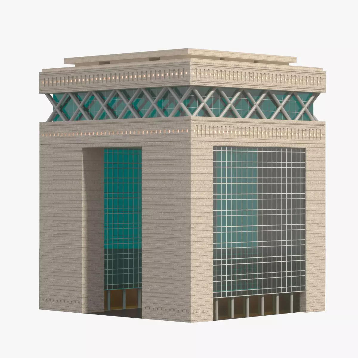 Dubai Landmark 3D Bundle Modern and Iconic Architecture 3D Model Collection_29