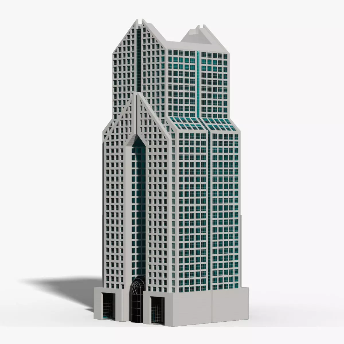 Dubai Landmark 3D Bundle Modern and Iconic Architecture 3D Model Collection_43