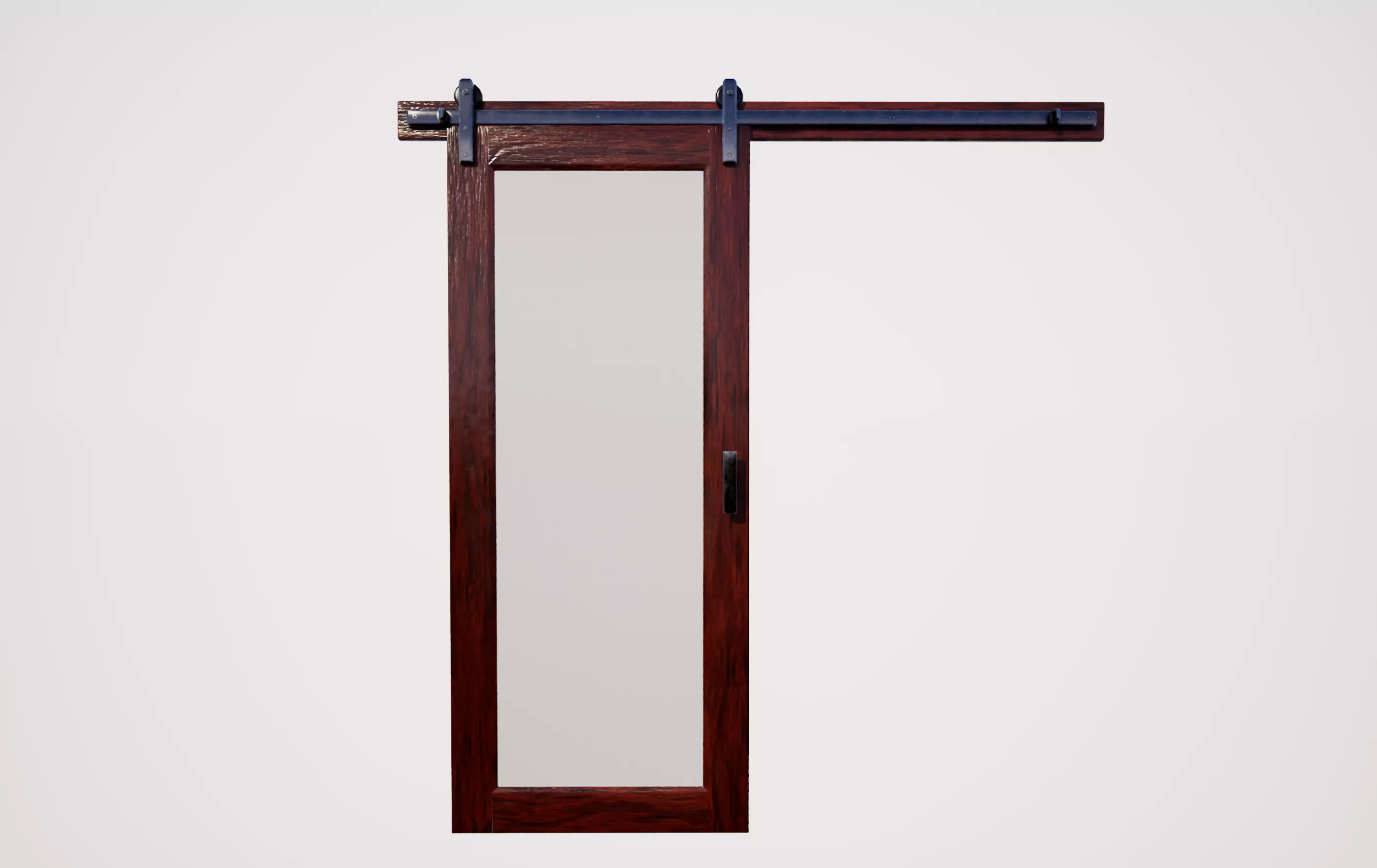 Sliding door 02 3D model_0