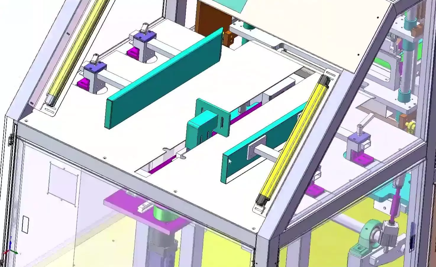 Fully Automatic Diaper and Sanitary Pad Packaging Machine 3D model_6