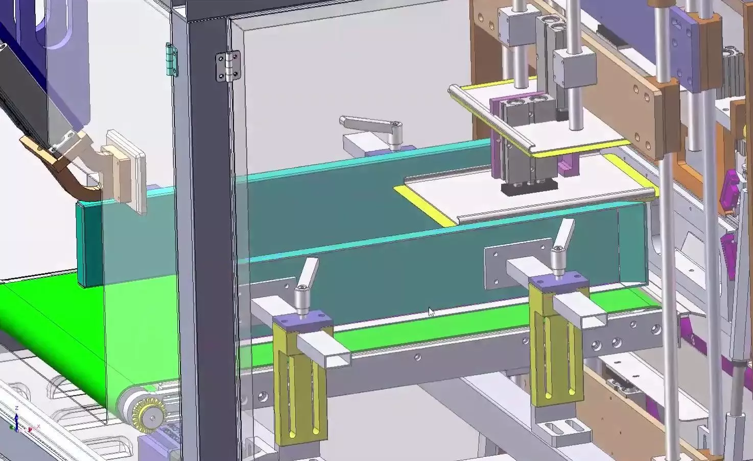 Fully Automatic Diaper and Sanitary Pad Packaging Machine 3D model_14