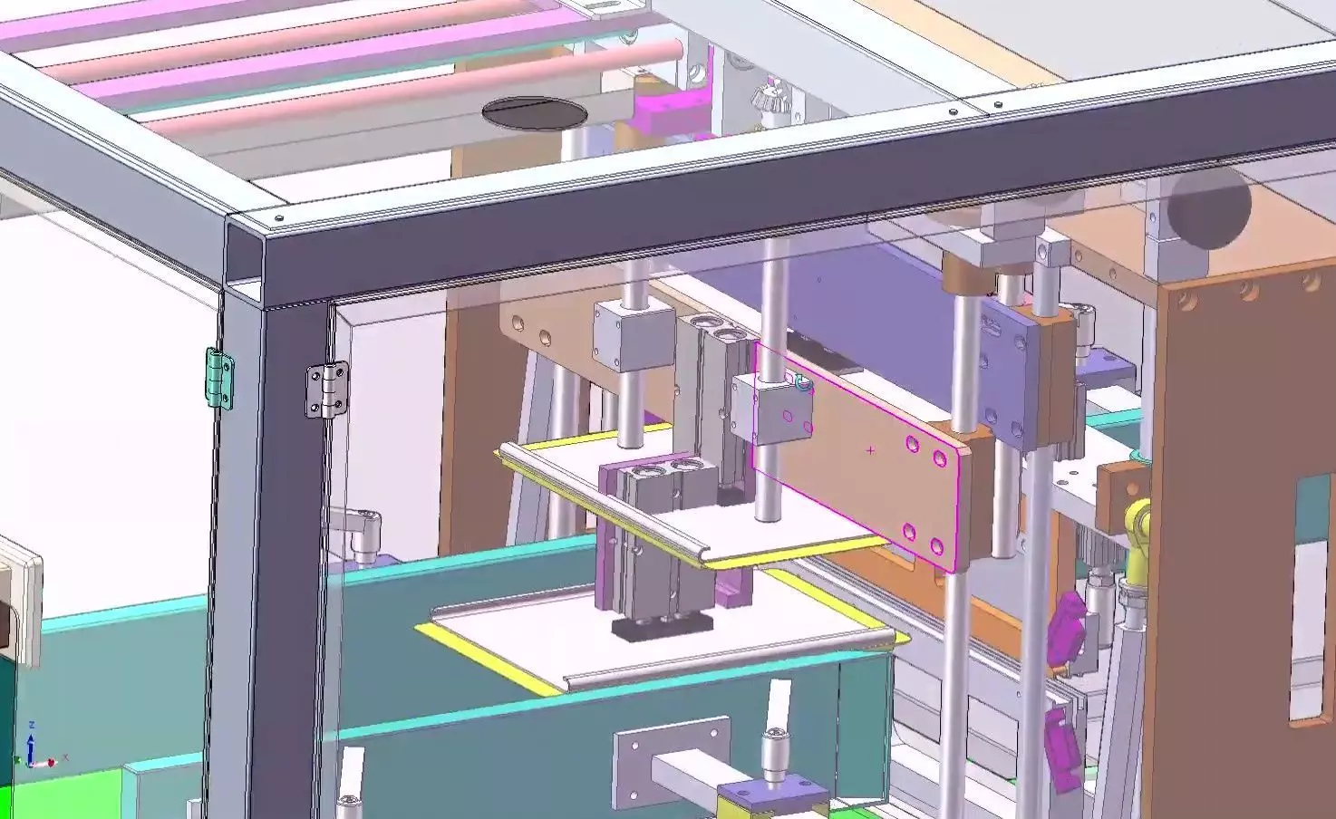 Fully Automatic Diaper and Sanitary Pad Packaging Machine 3D model_27