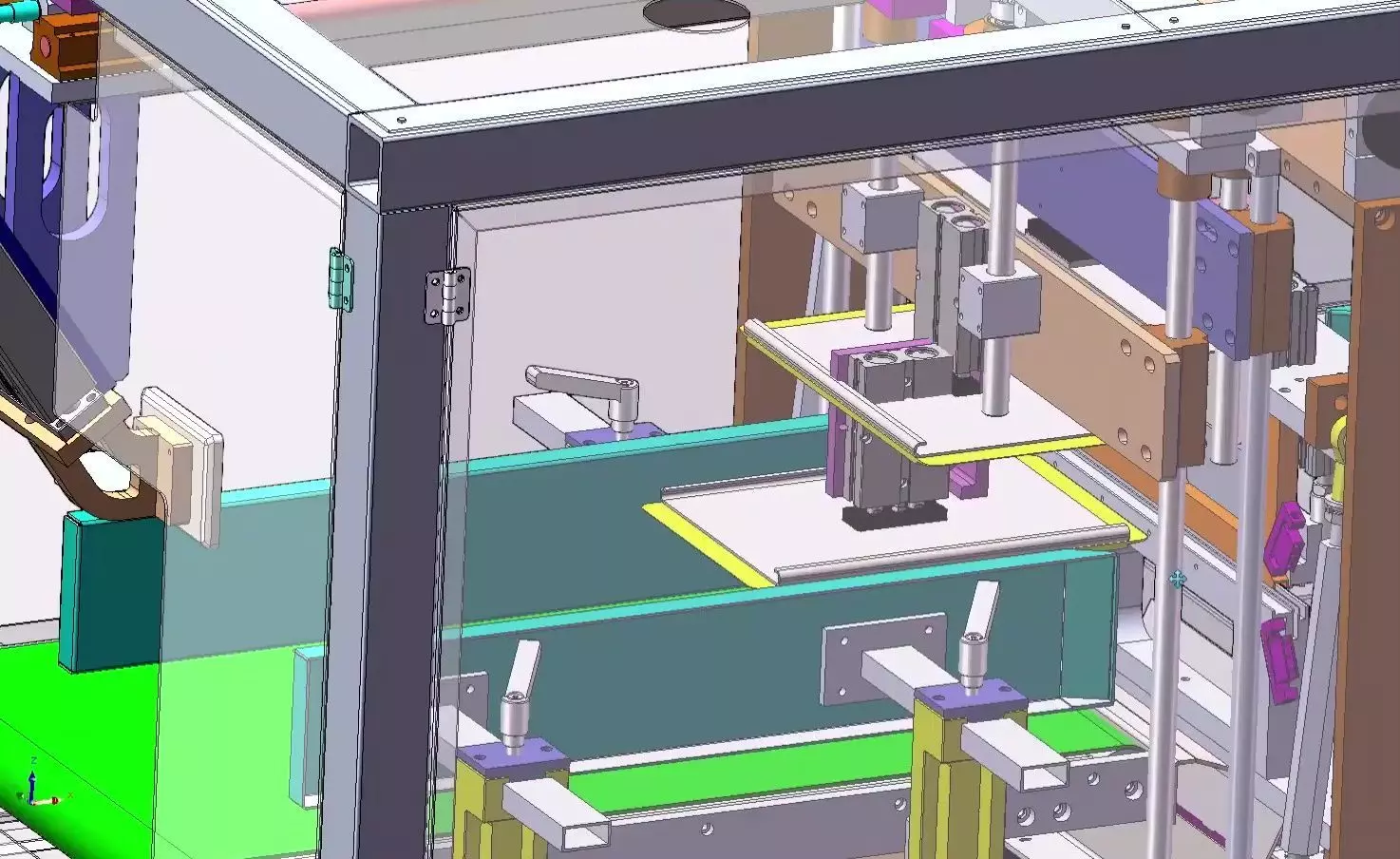 Fully Automatic Diaper and Sanitary Pad Packaging Machine 3D model_13