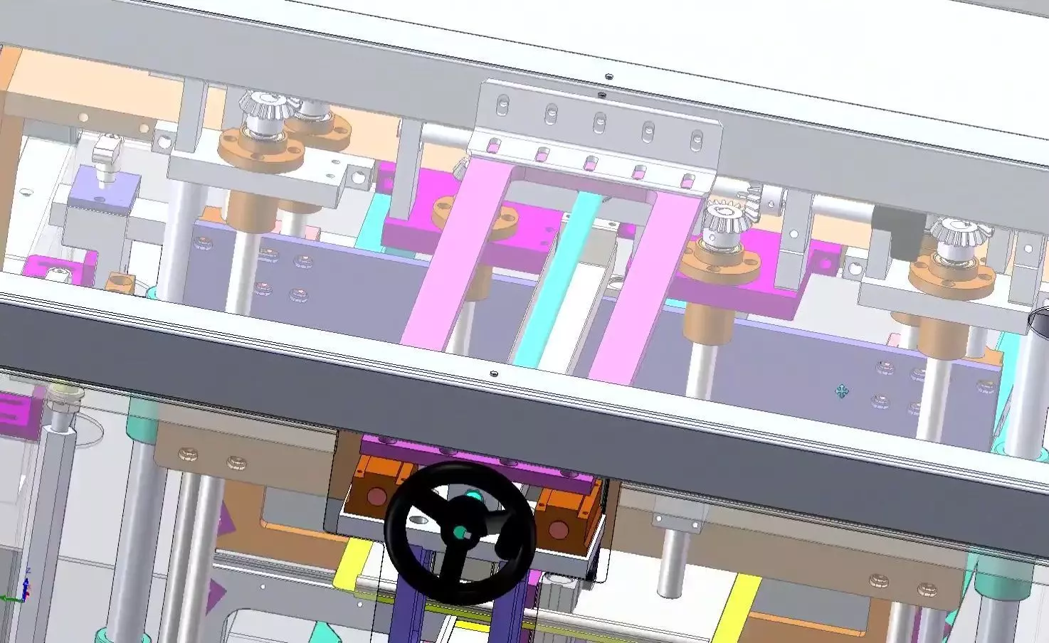 Fully Automatic Diaper and Sanitary Pad Packaging Machine 3D model_23