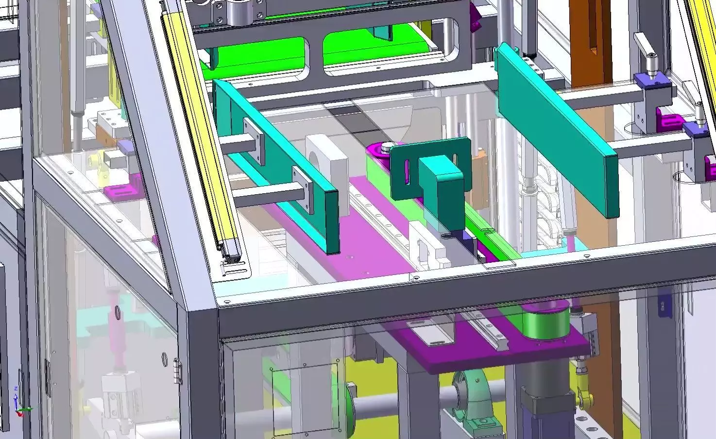 Fully Automatic Diaper and Sanitary Pad Packaging Machine 3D model_9