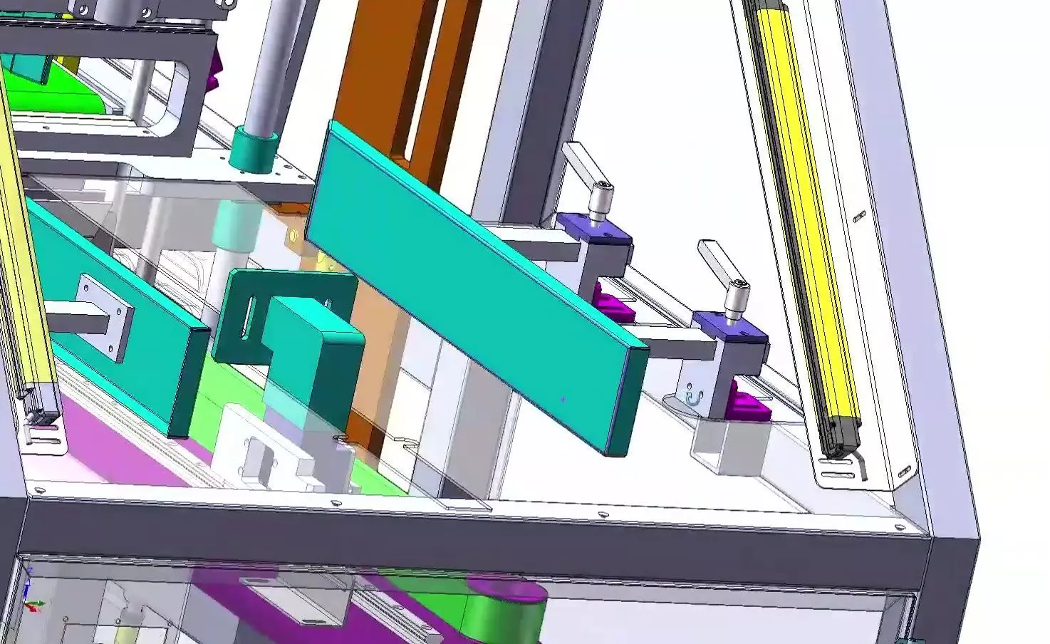 Fully Automatic Diaper and Sanitary Pad Packaging Machine 3D model_8