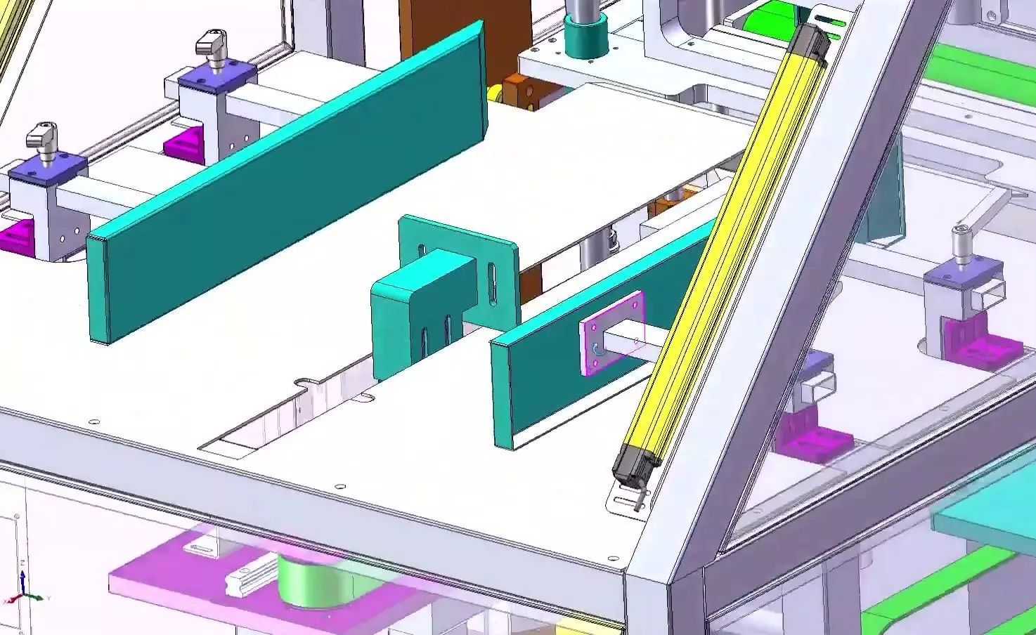 Fully Automatic Diaper and Sanitary Pad Packaging Machine 3D model_7