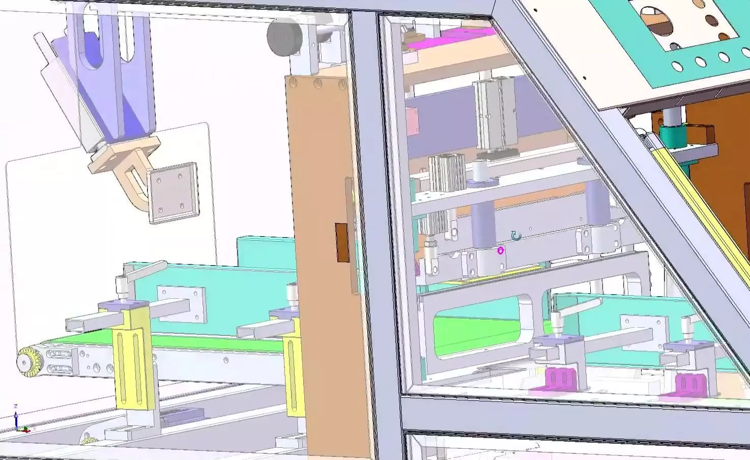 Fully Automatic Diaper and Sanitary Pad Packaging Machine 3D model_12