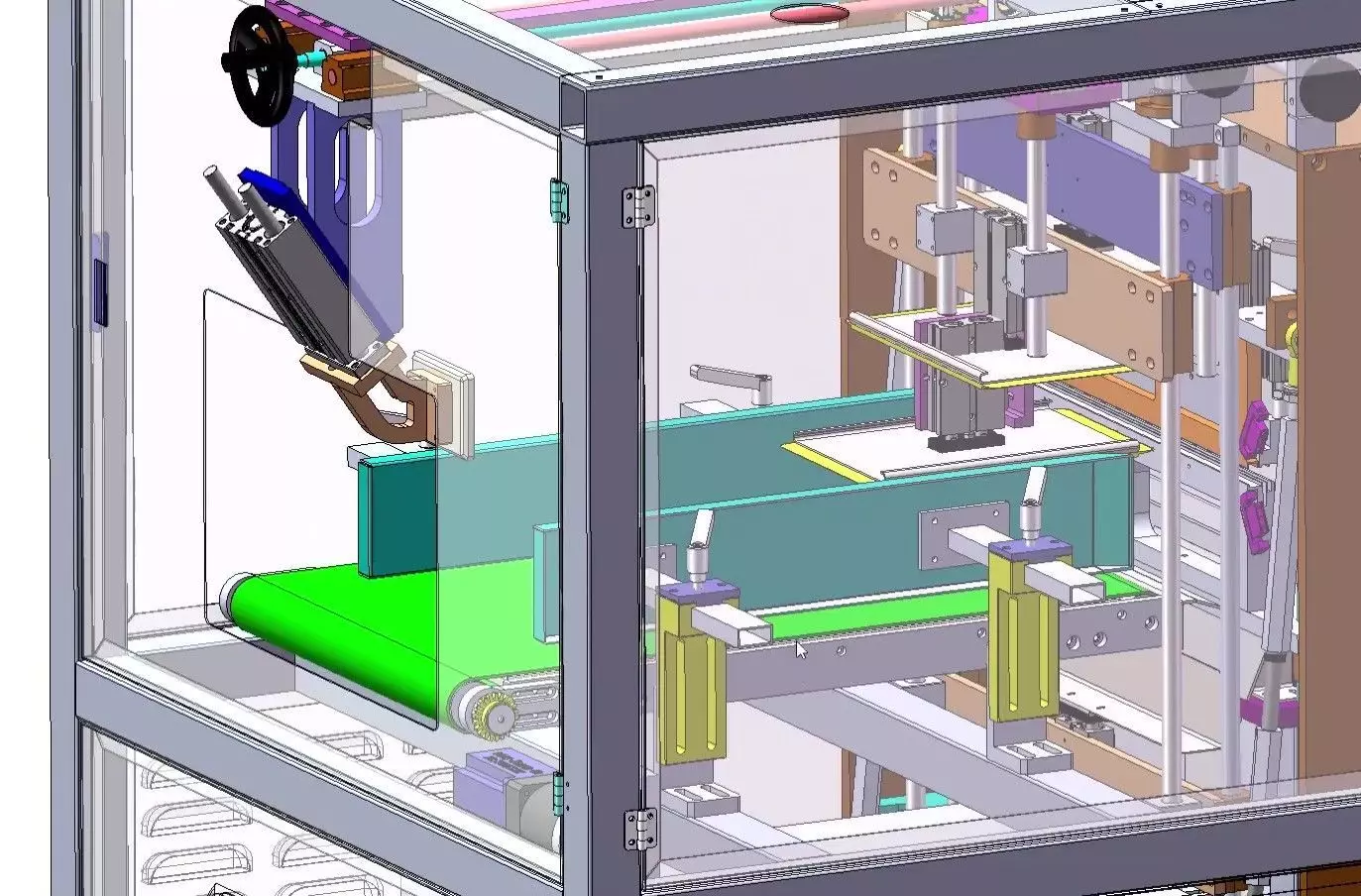 Fully Automatic Diaper and Sanitary Pad Packaging Machine 3D model_15