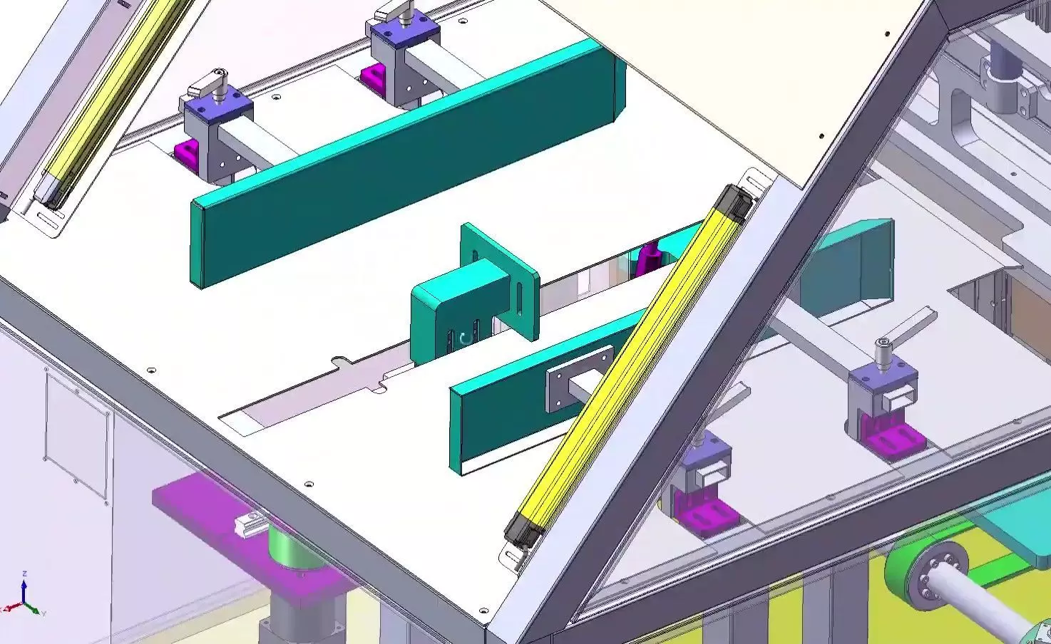 Fully Automatic Diaper and Sanitary Pad Packaging Machine 3D model_5