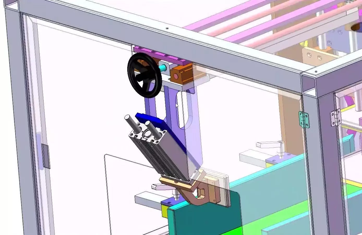 Fully Automatic Diaper and Sanitary Pad Packaging Machine 3D model_19