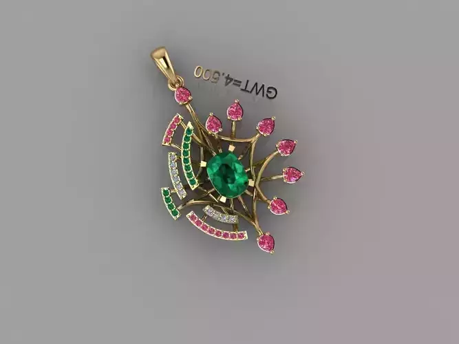 FASION PENDANT 3D model