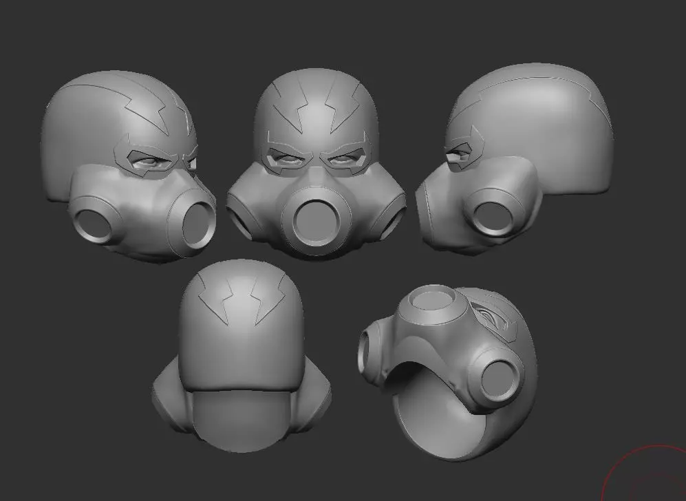 Sleeper Headsculpt for Action Figures 3D print model_1
