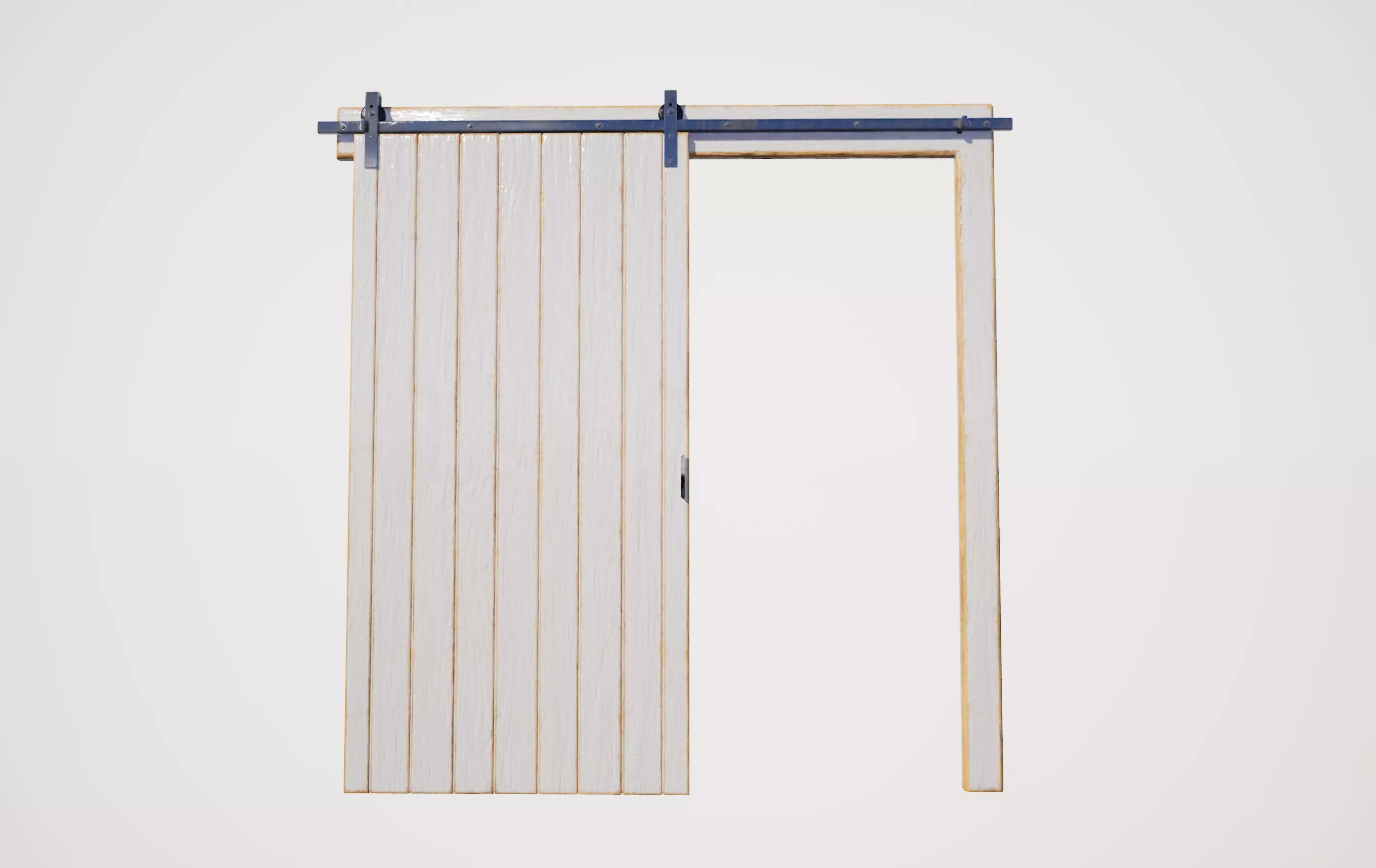 Sliding door 03 3D model_1