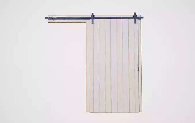 Sliding door 03 3D model