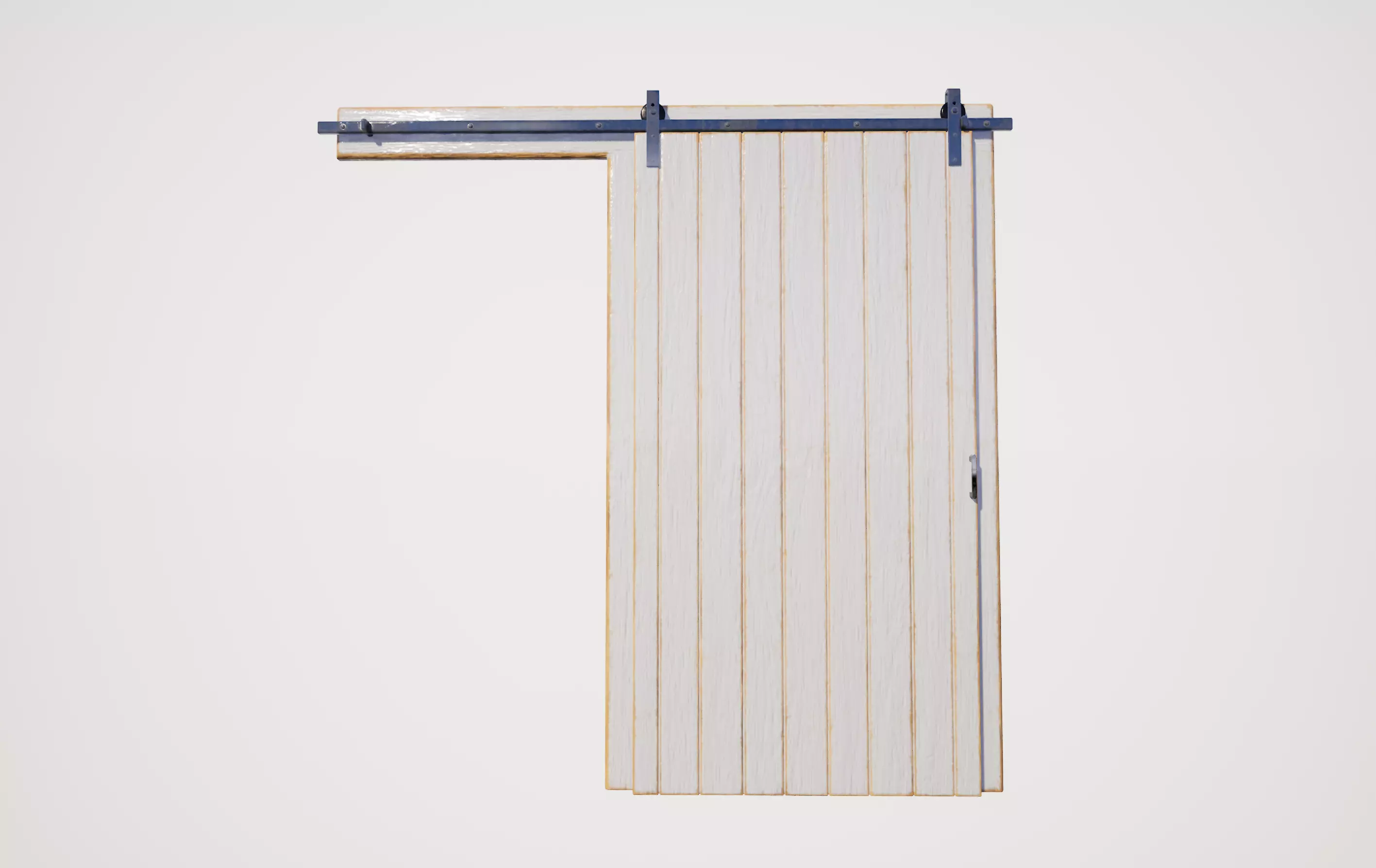 Sliding door 03 3D model_0