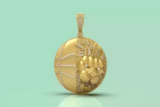 Tiger Pendant - 0121