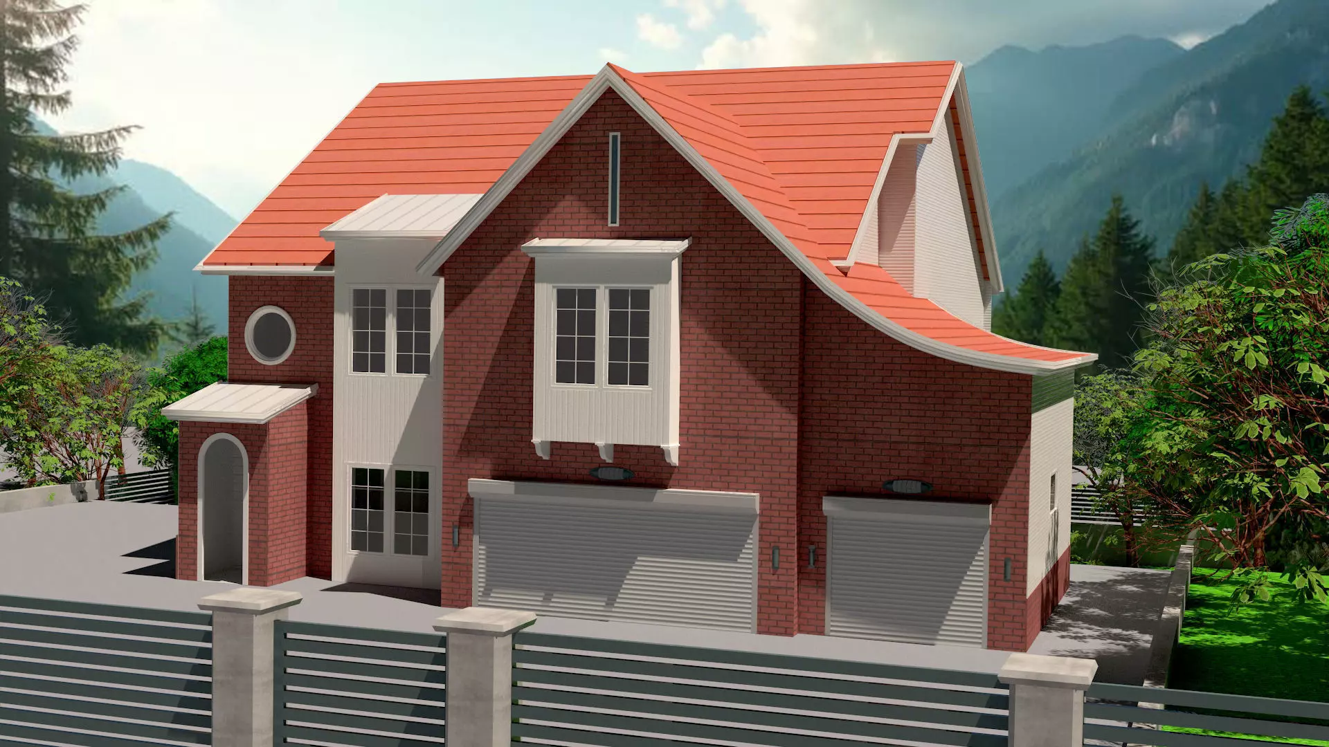 villa valley  3D model_0