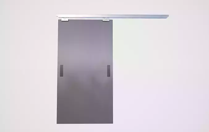 Sliding door 04 3D model