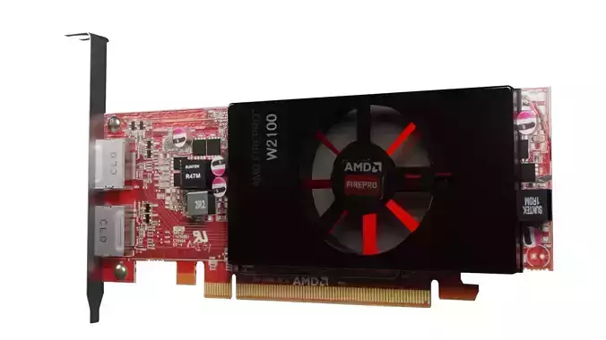 AMD FirePro W2100 graphic card old gpu workstation