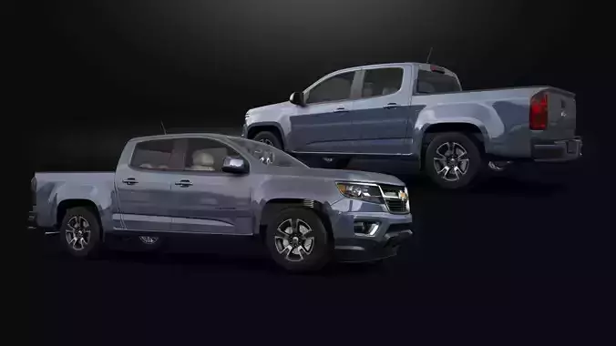 CHEVROLET COLORADO 2017 3D MODEL 3D model