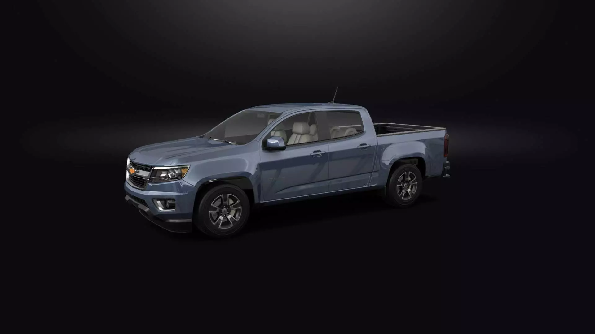 CHEVROLET COLORADO 2017 3D MODEL 3D model_1