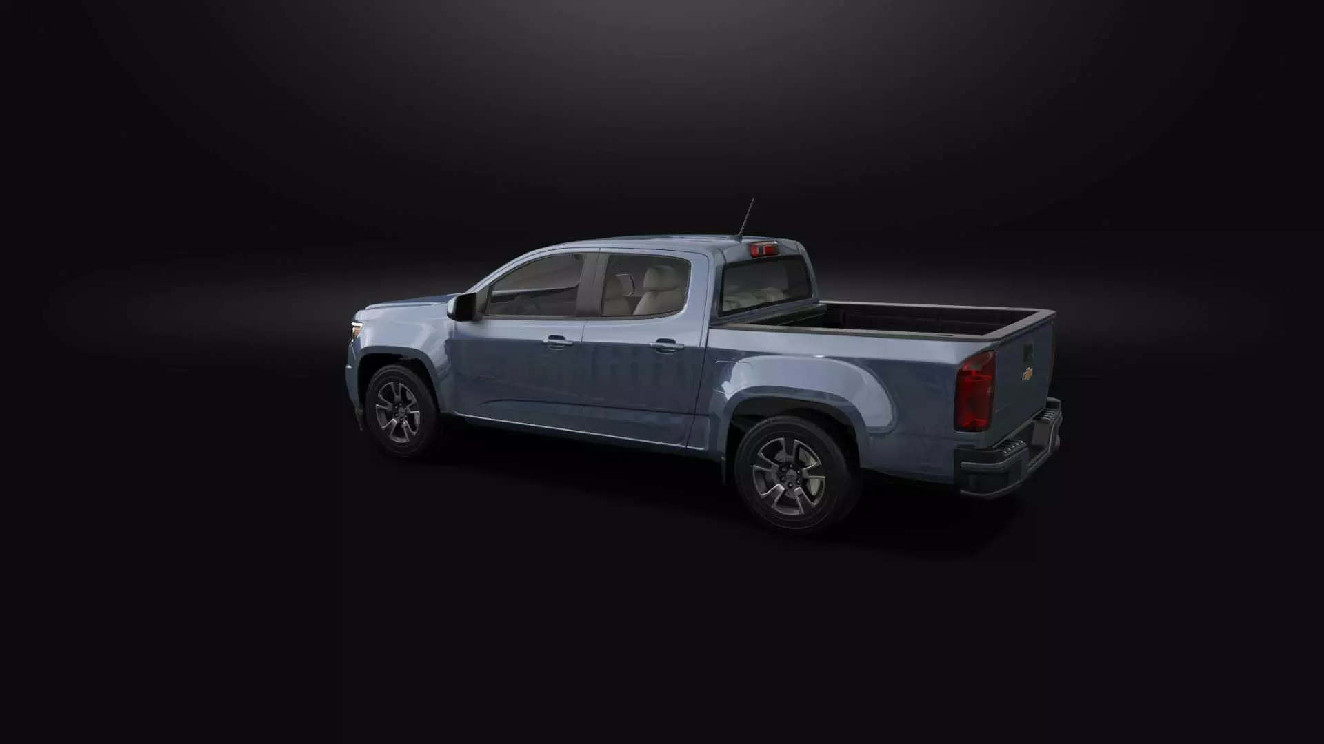 CHEVROLET COLORADO 2017 3D MODEL 3D model_3