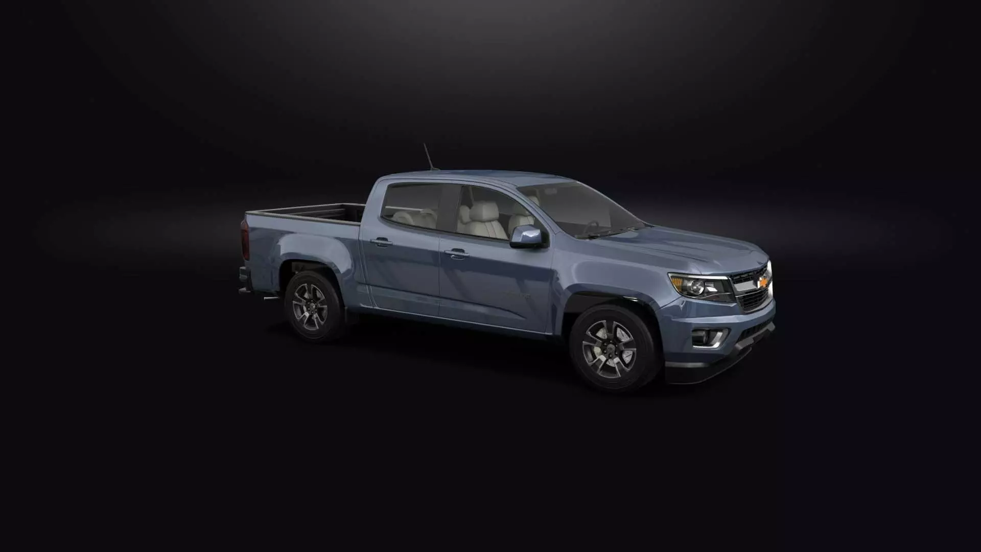 CHEVROLET COLORADO 2017 3D MODEL 3D model_6