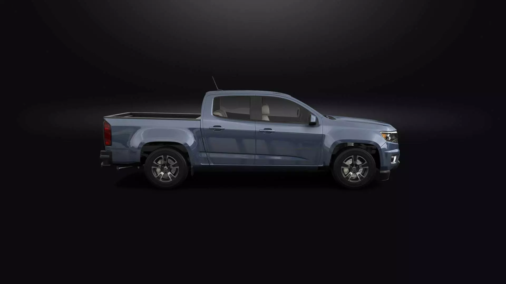 CHEVROLET COLORADO 2017 3D MODEL 3D model_5
