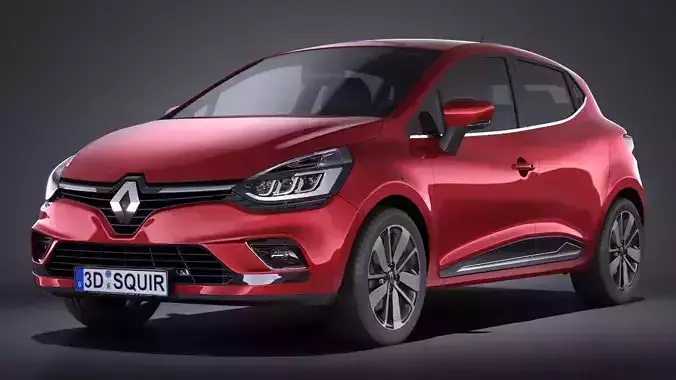 Renault Clio 2017 3D model