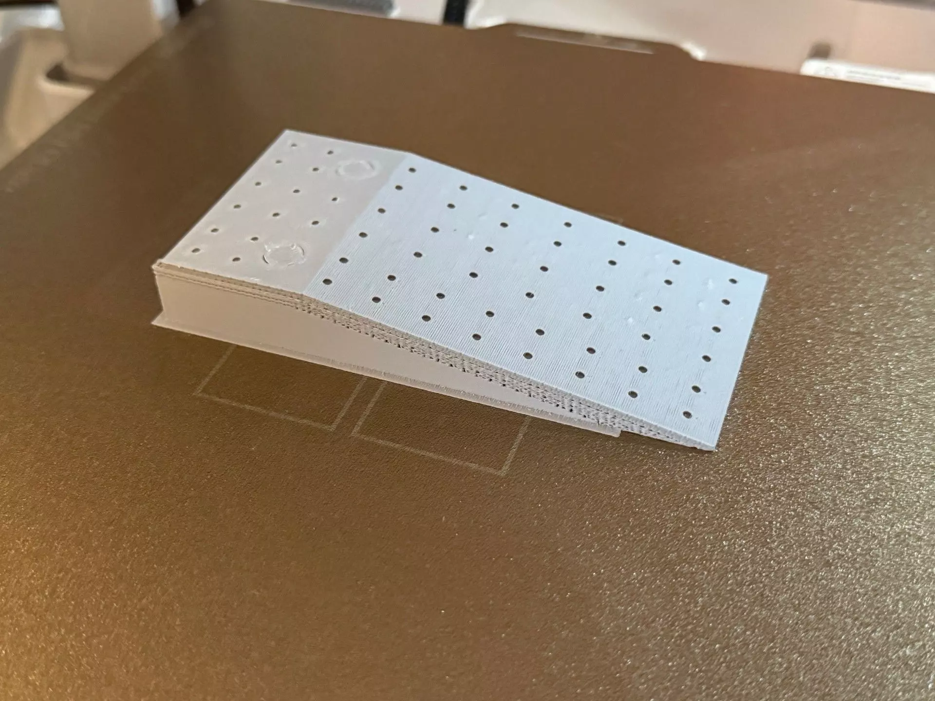 Model Railway Straight Side Platform Brick Base multi Widths 3D print model_22